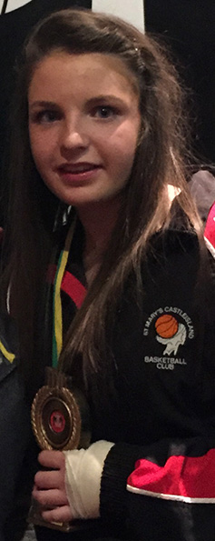 <b>Shauna Ahern</b> has just been named as Basket Ireland&#39;s U-14 Player-of- - Shauna-Ahern-1