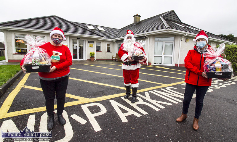 Gift Laden Santa On Tour from Day Care Centre to the Young at Heart